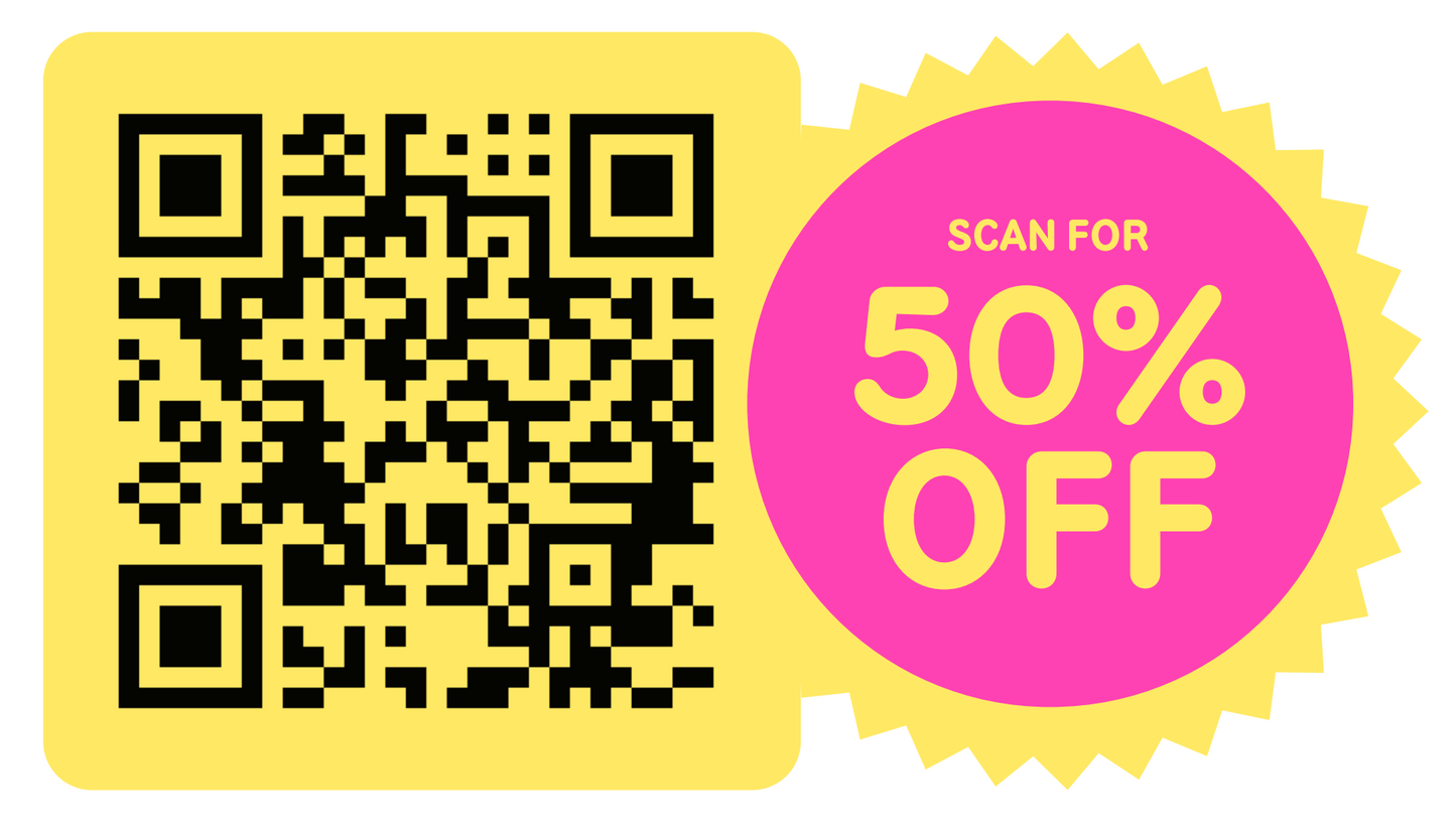 50% off + QR Code Sticker UPS Retail - Pilot