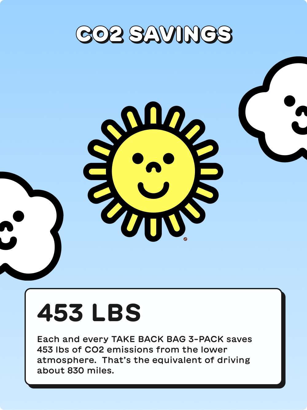 Take Back Bag Rainbow 3 Pack