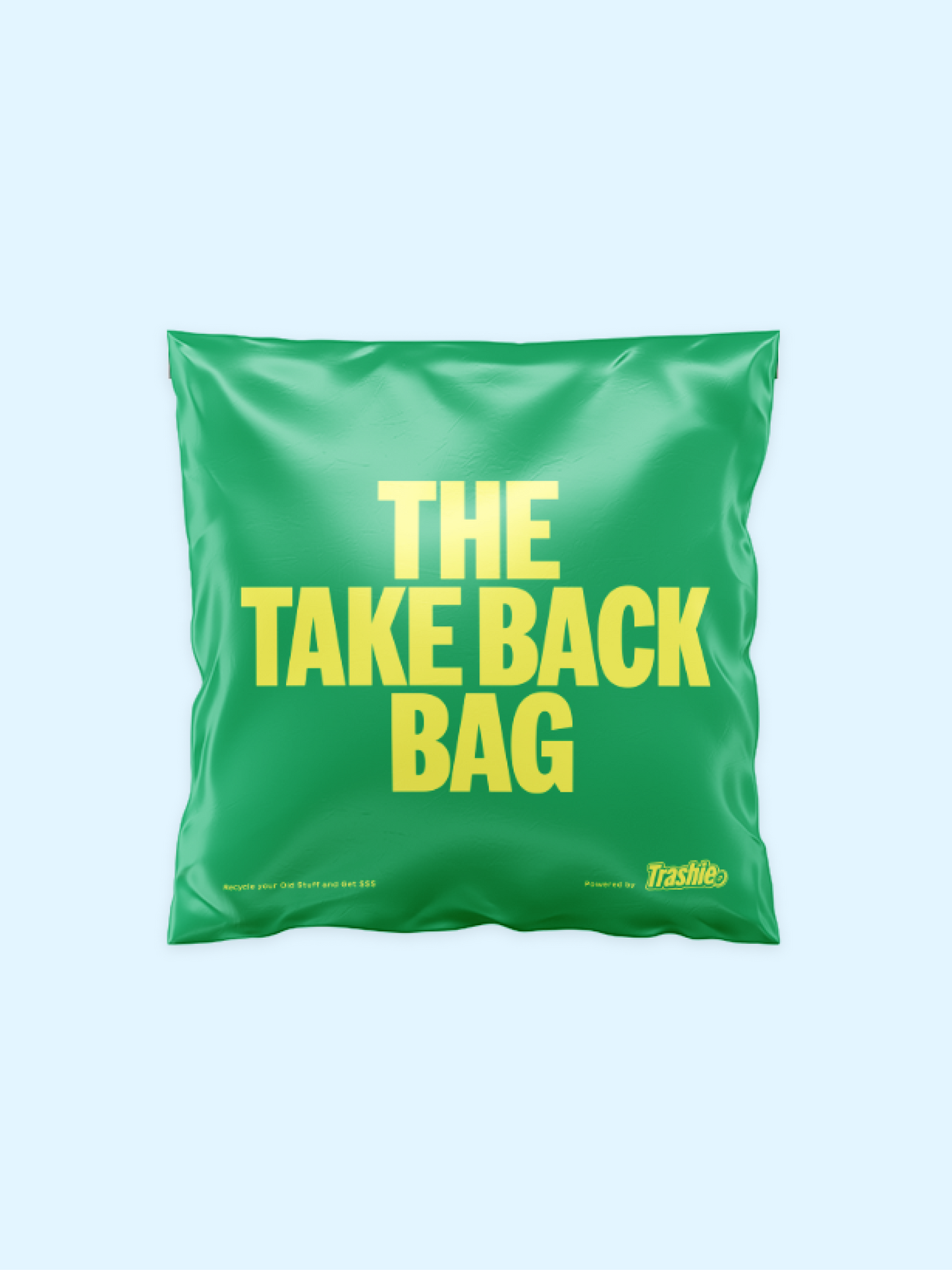 Cotton Fabric Scrap Take Back Bag