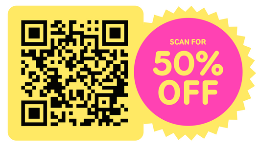 50% off + QR Code Sticker UPS Retail - Pilot