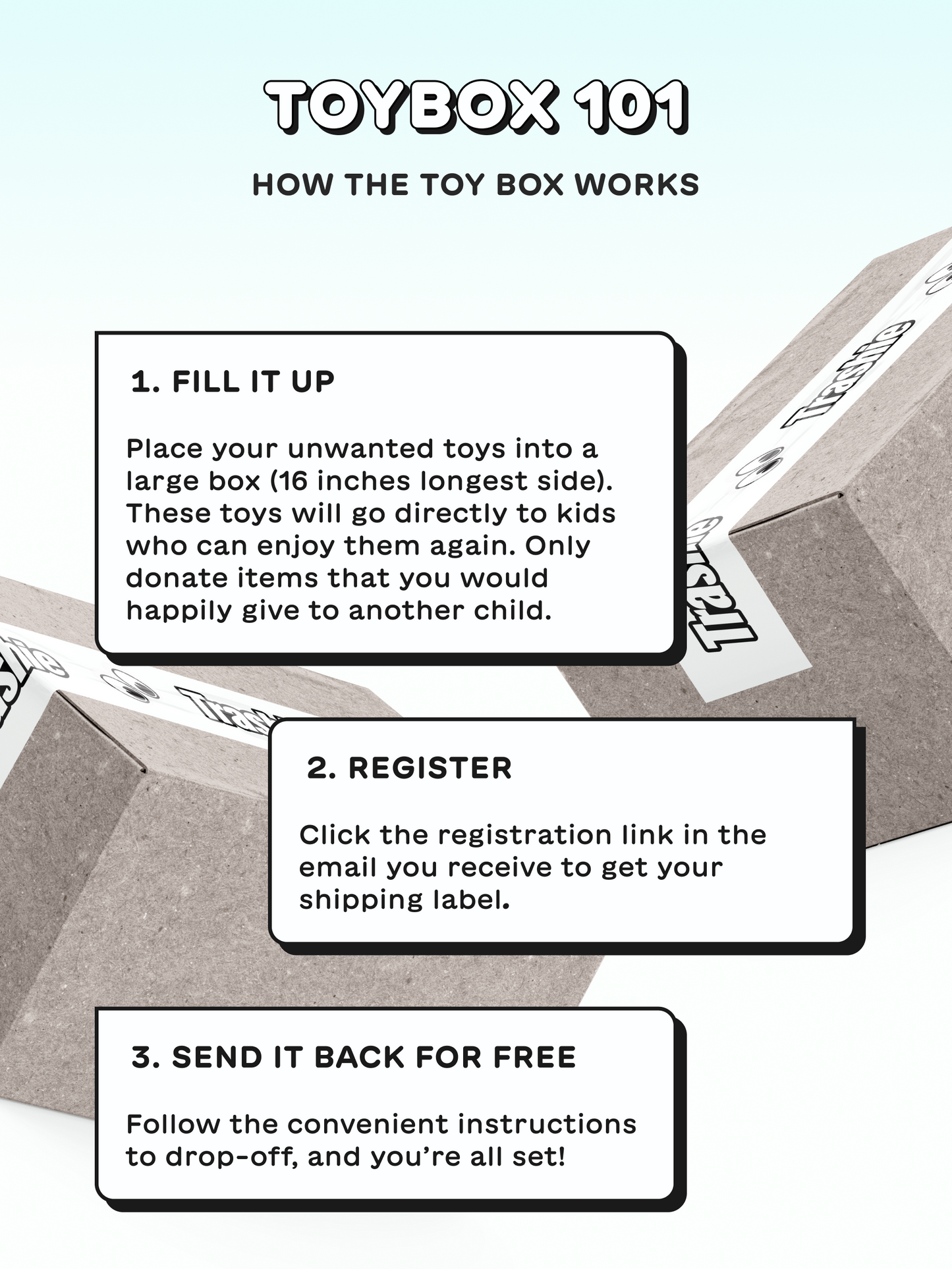 Toy Take Back Box